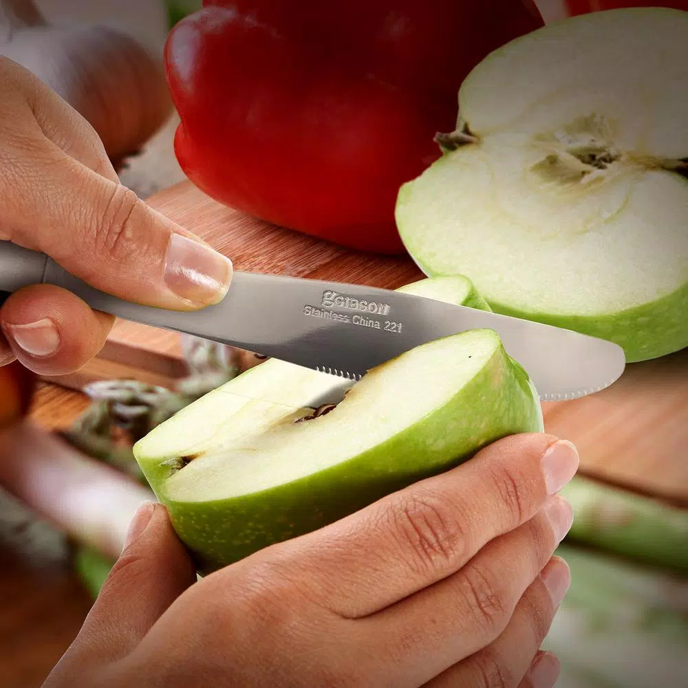 Gibson Home Classic Profile 36-Piece Stainless Steel Dinner Knife Set (Service For 36) - Image 4