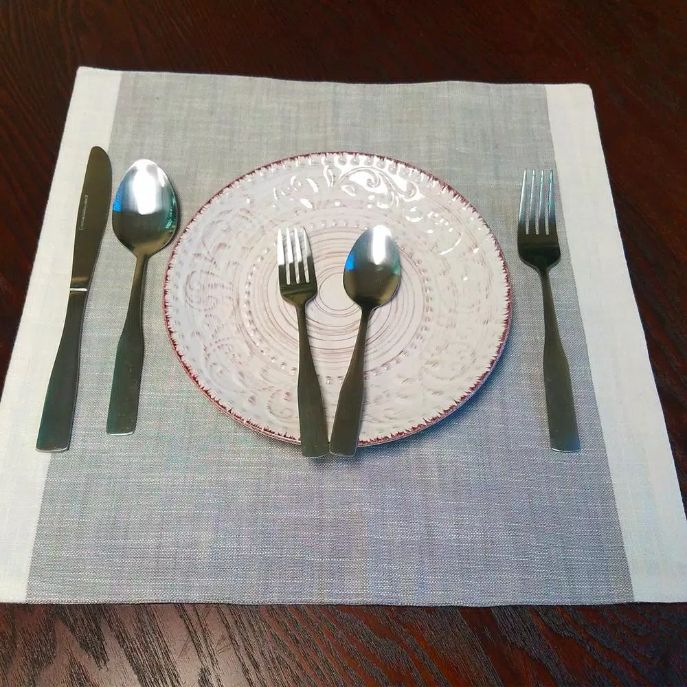 Gibson Home Abbeville 61-Piece Stainless Steel Flatware Set With Wire Caddy (Service For 12) - Image 3