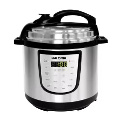 KALORIK 6 Qt. Stainless Steel Digital Electric Pressure Cooker