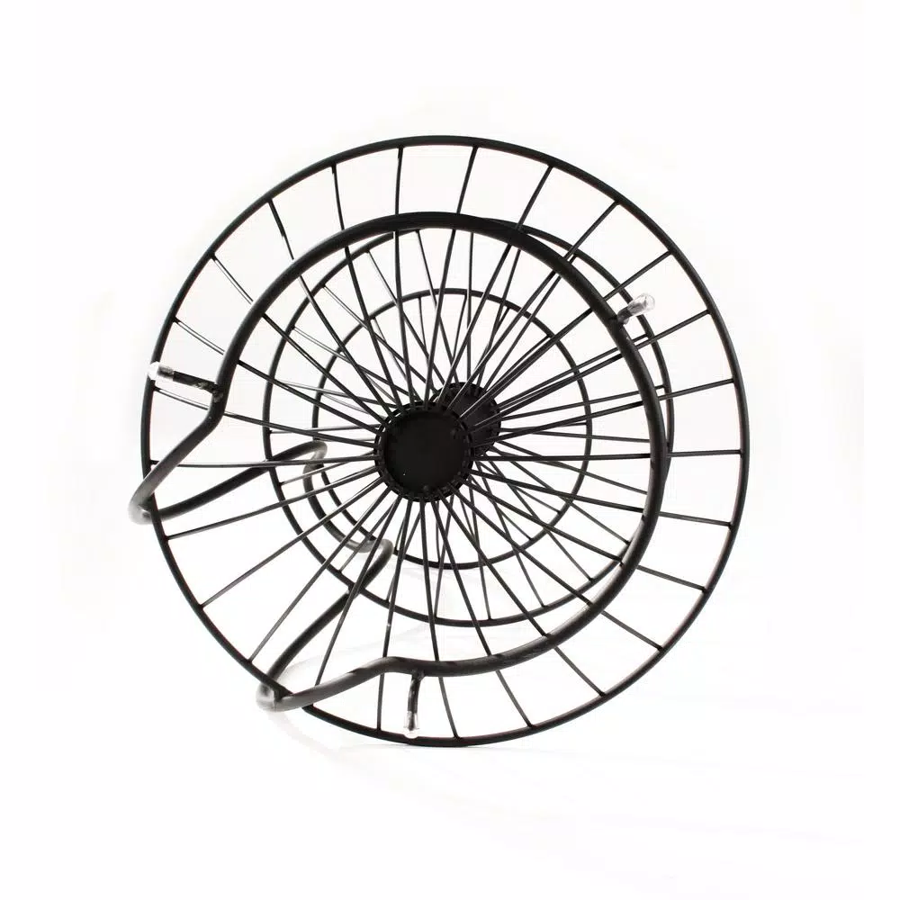 Spectrum Yumi 19 In. X 12.75 In. X 13 In. Steel Arched 3-Tier Server In Black - Image 4