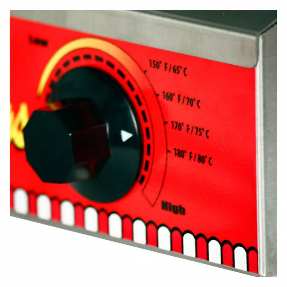 Paragon Classic 8 L Stainless Steel Hot Dog Steamer With Temperature Control - Image 4