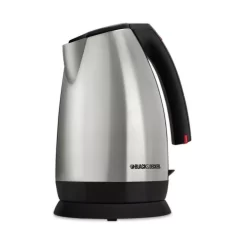 BLACK+DECKER 11-Cup Stainless Steel Cordless Electric Kettle With Automatic Shut-Off