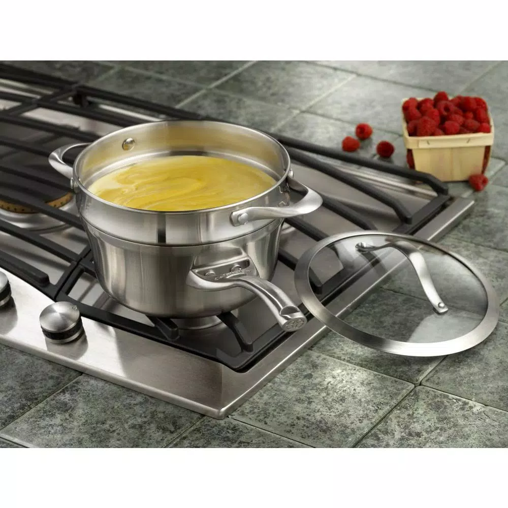 Calphalon Contemporary 3-Piece Stainless Steel Sauce Pan Set - Image 5