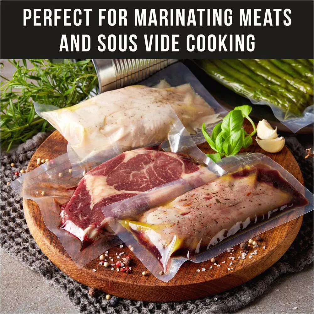 CASO VC 10 Stainless Steel Food Vacuum Sealer With Food Management App And Food Vacuum Rolls (Set Of 2) - Image 8