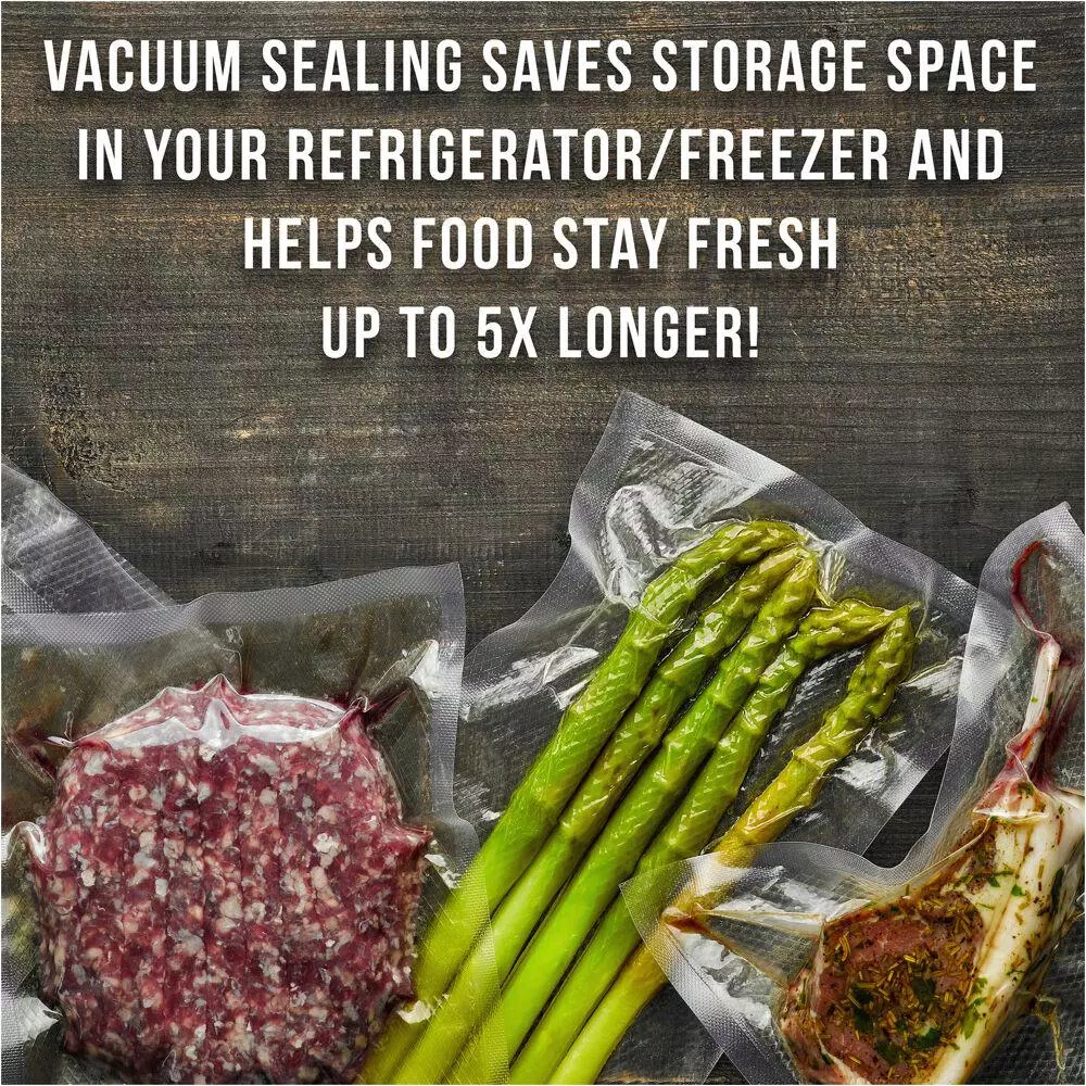 CASO VC 10 Stainless Steel Food Vacuum Sealer With Food Management App And Food Vacuum Rolls (Set Of 2) - Image 5