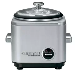 Cuisinart 4-Cup Stainless Steel Rice Cooker With Non-Stick Interior