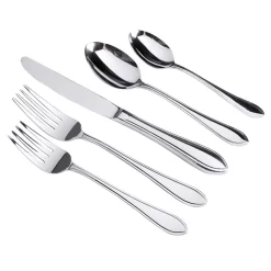 Gibson Home Herington 20-Piece Stainless Steel Flatware Set (Service For 4)