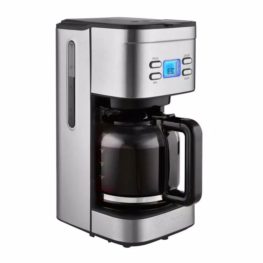 KALORIK 12-Cup Stainless Steel Programmable Digital Coffee Maker - Image 2