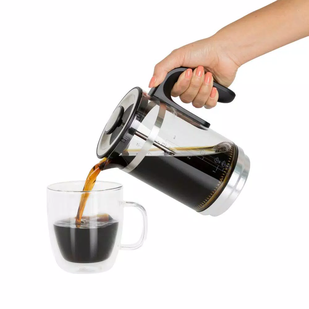 KALORIK Bartista 3-Cup Stainless Steel Electric French Press Coffee Maker - Image 5