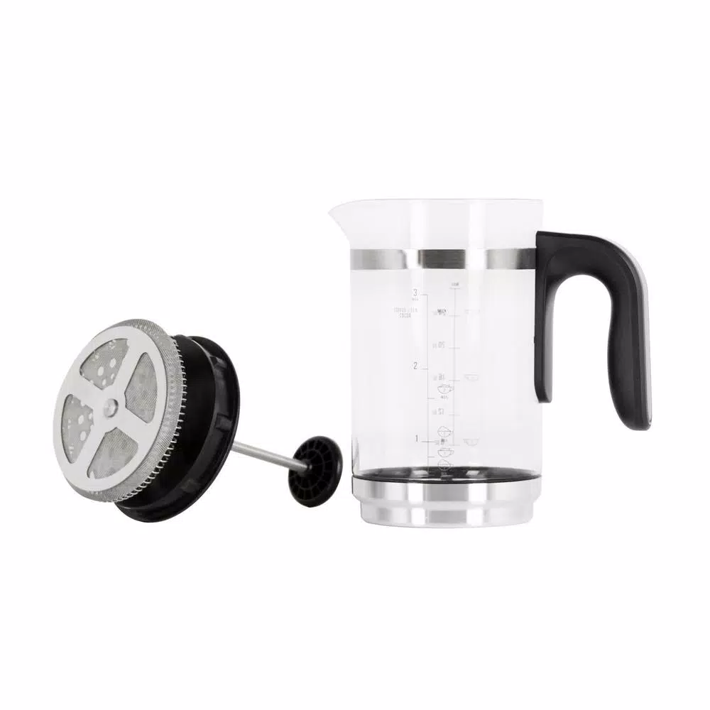 KALORIK Bartista 3-Cup Stainless Steel Electric French Press Coffee Maker - Image 7