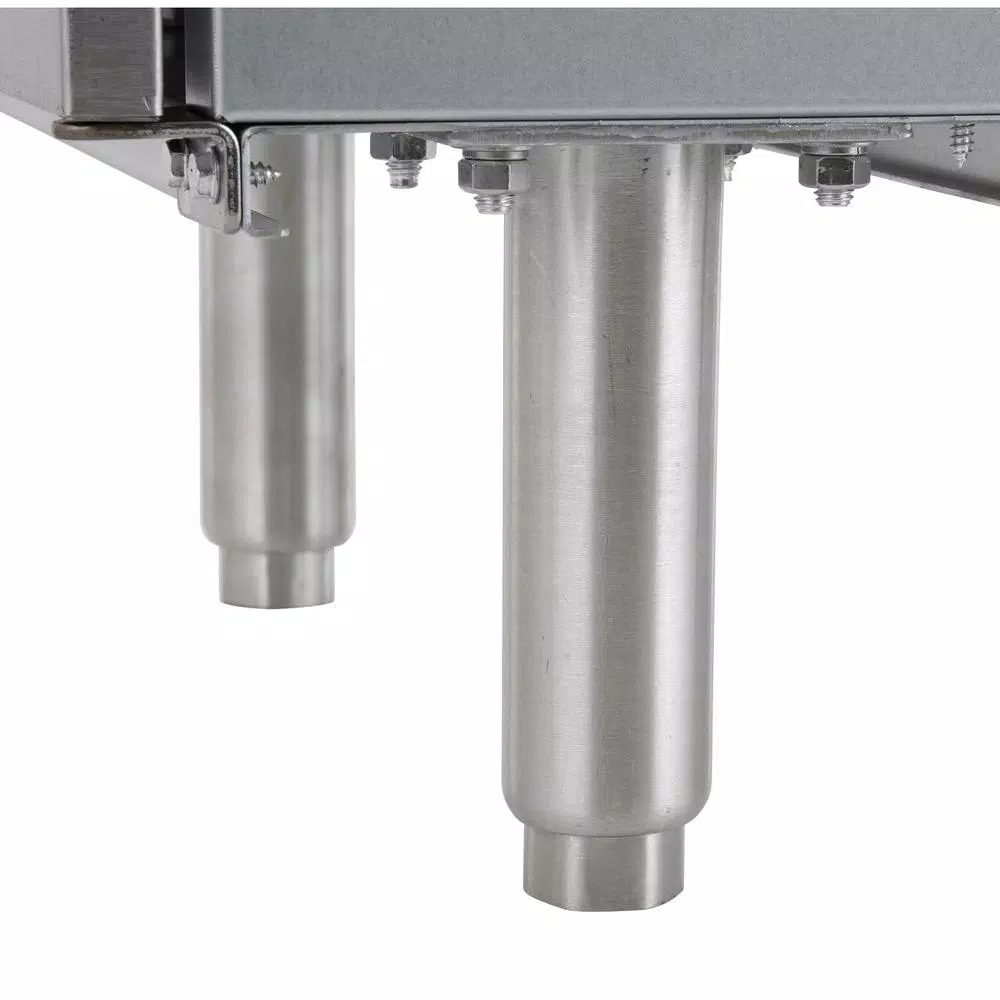 Magic Chef 20.80 Qt. 40 Lbs. Stainless Steel Natural Gas Commercial Fryer - Image 5