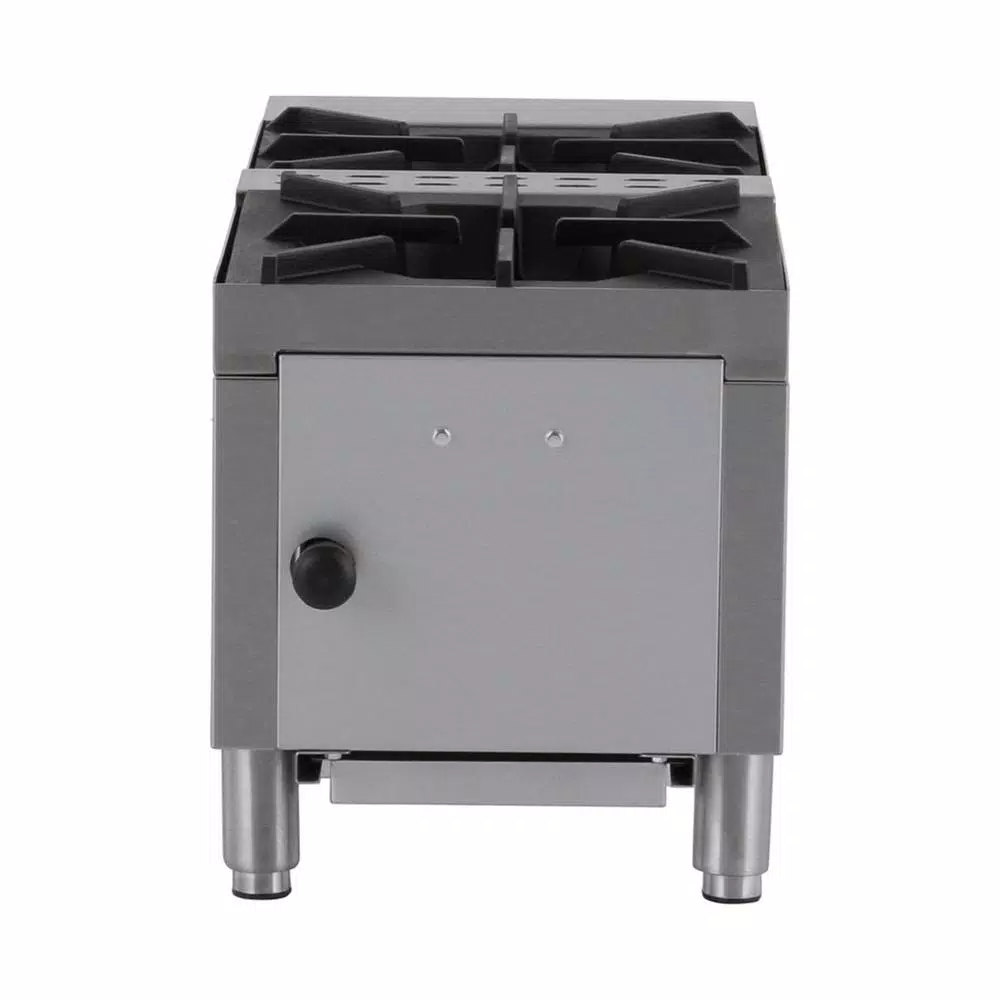 Magic Chef 12 In. W Commercial Natural Gas Countertop Hot Plate In Stainless Steel - Image 5