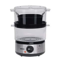 Nesco 5 Qt. Stainless Steel Food Steamer And Rice Cooker