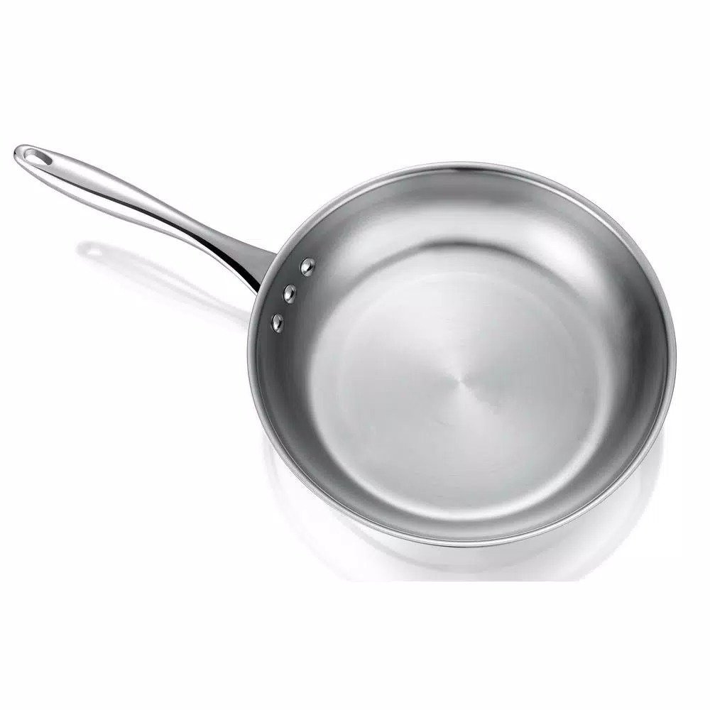 Ozeri Earth Restaurant Edition 12 In. Stainless Steel Frying Pan - Image 5