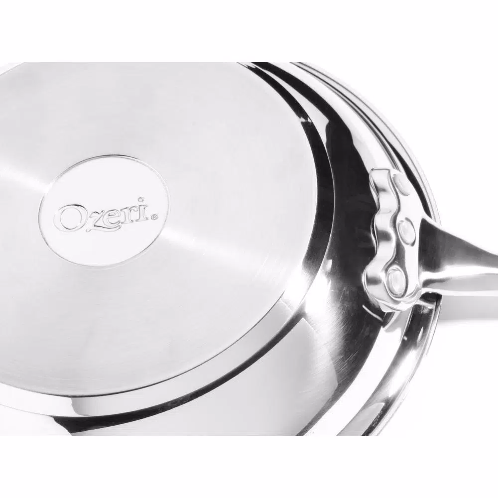Ozeri Earth Restaurant Edition 12 In. Stainless Steel Frying Pan - Image 6
