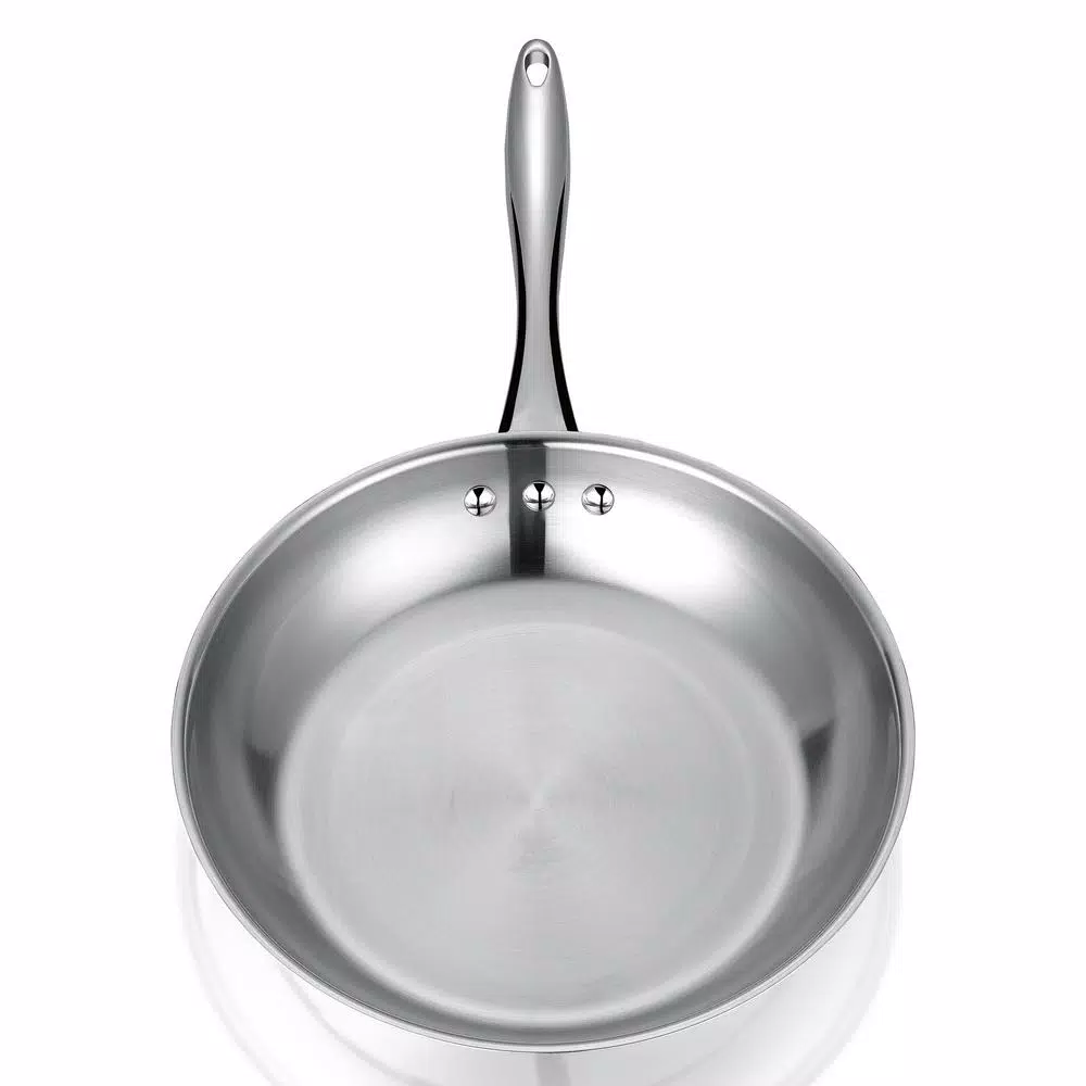 Ozeri Earth Restaurant Edition 12 In. Stainless Steel Frying Pan - Image 4