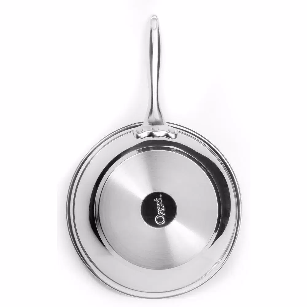 Ozeri Earth Restaurant Edition 12 In. Stainless Steel Frying Pan - Image 2