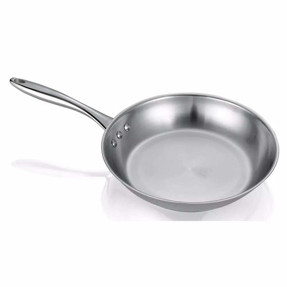 Ozeri Earth Restaurant Edition 12 In. Stainless Steel Frying Pan - Image 8
