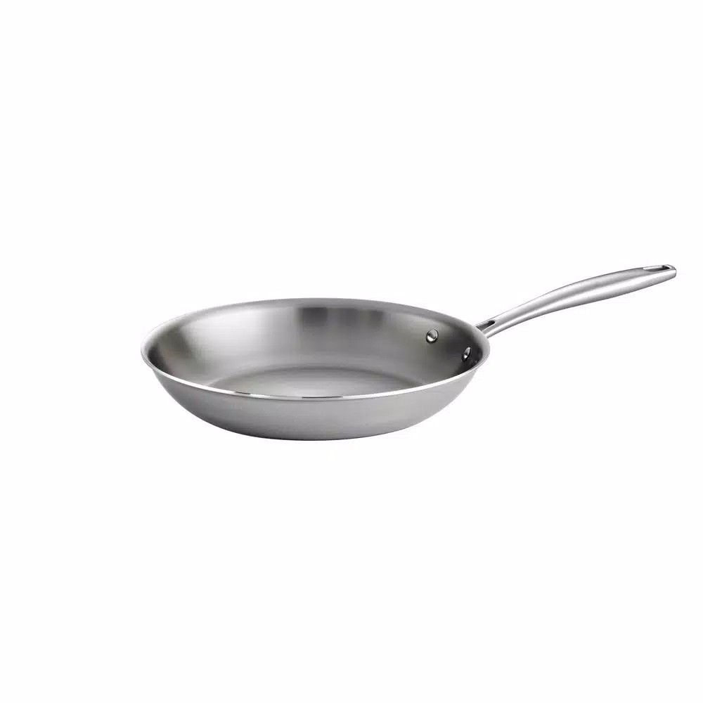 Tramontina Gourmet Tri-Ply Clad 10 In. Stainless Steel Frying Pan