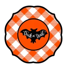 Sugar Plum Party Dinner Plate Boo Y’all (16-Piece)