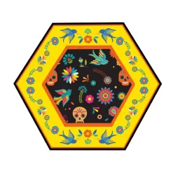 Sugar Plum Party Salad Plate Day Of Dead (16-Piece)