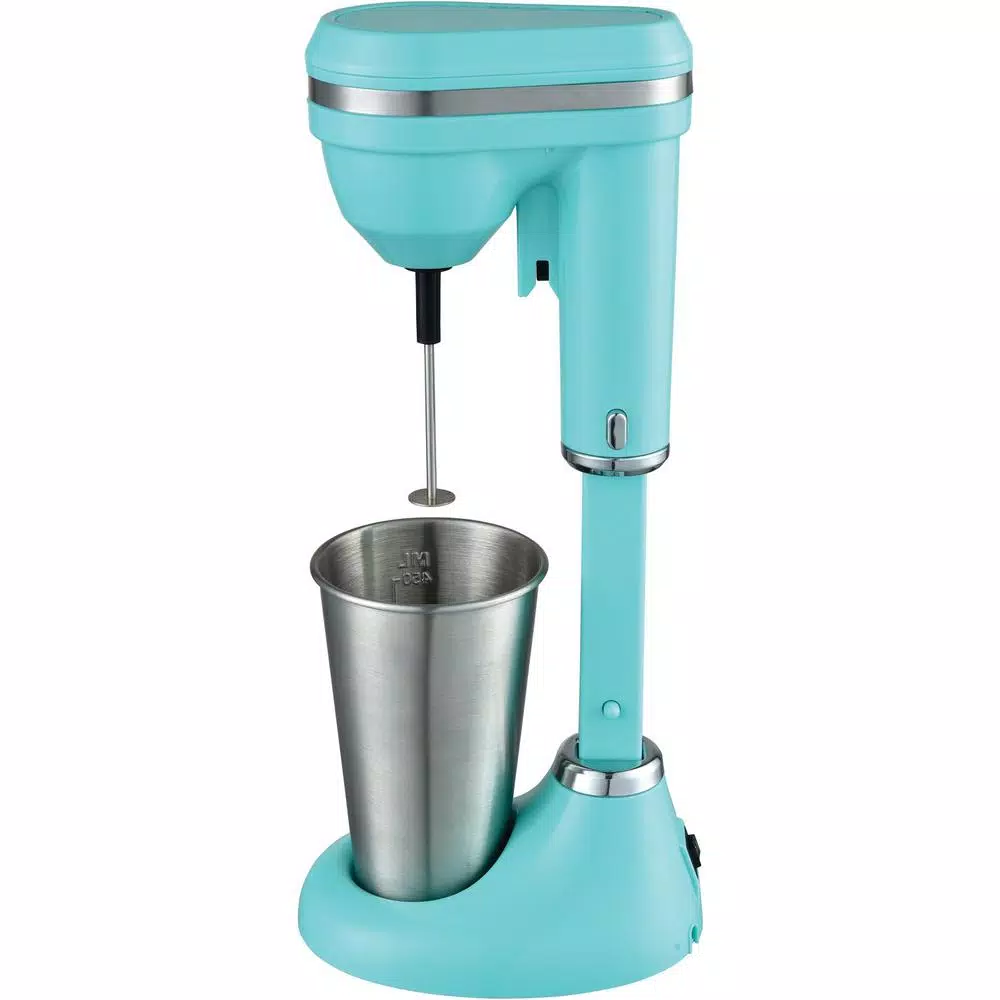 Brentwood Appliances 25 Oz. Single Speed Turquoise Classic Milkshake Maker - Image 3