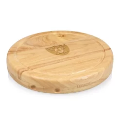 TOSCANA Oakland Raiders Circo Wood Cheese Board Set With Tools