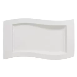 Villeroy & Boch NewWave White Porcelain 19.5 In. Rectangular Platter
