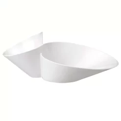 Villeroy & Boch New Wave White Porcelain Chip And Dip Bowl