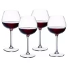 Villeroy & Boch Purismo 18.5 Oz. Lead Free Crystal Full Bodied Red Wine Glass (4-Pack)