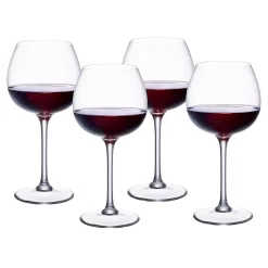 Villeroy & Boch Purismo 18.5 Oz. Lead Free Crystal Full Bodied Red Wine Glass (4-Pack)
