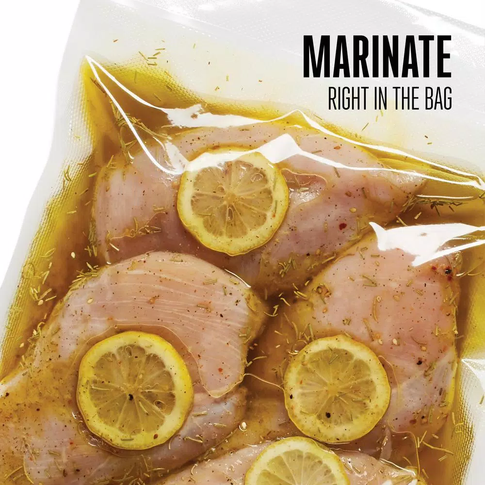 Weston 8 In. X 22 Ft. Vacuum Sealer Bag Rolls (3 Pack) - Image 4