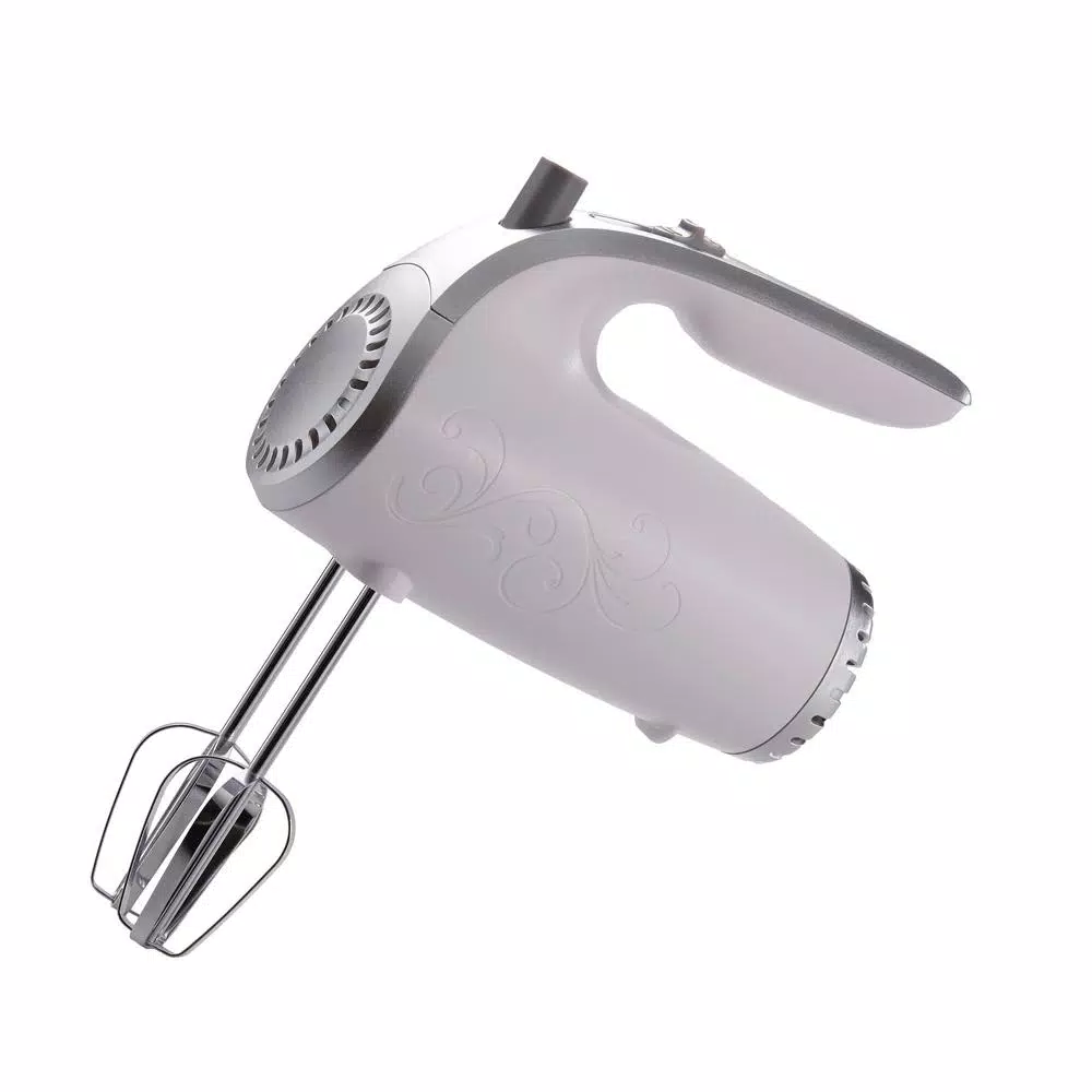 Brentwood 5-Speed White Hand Mixer - Image 3