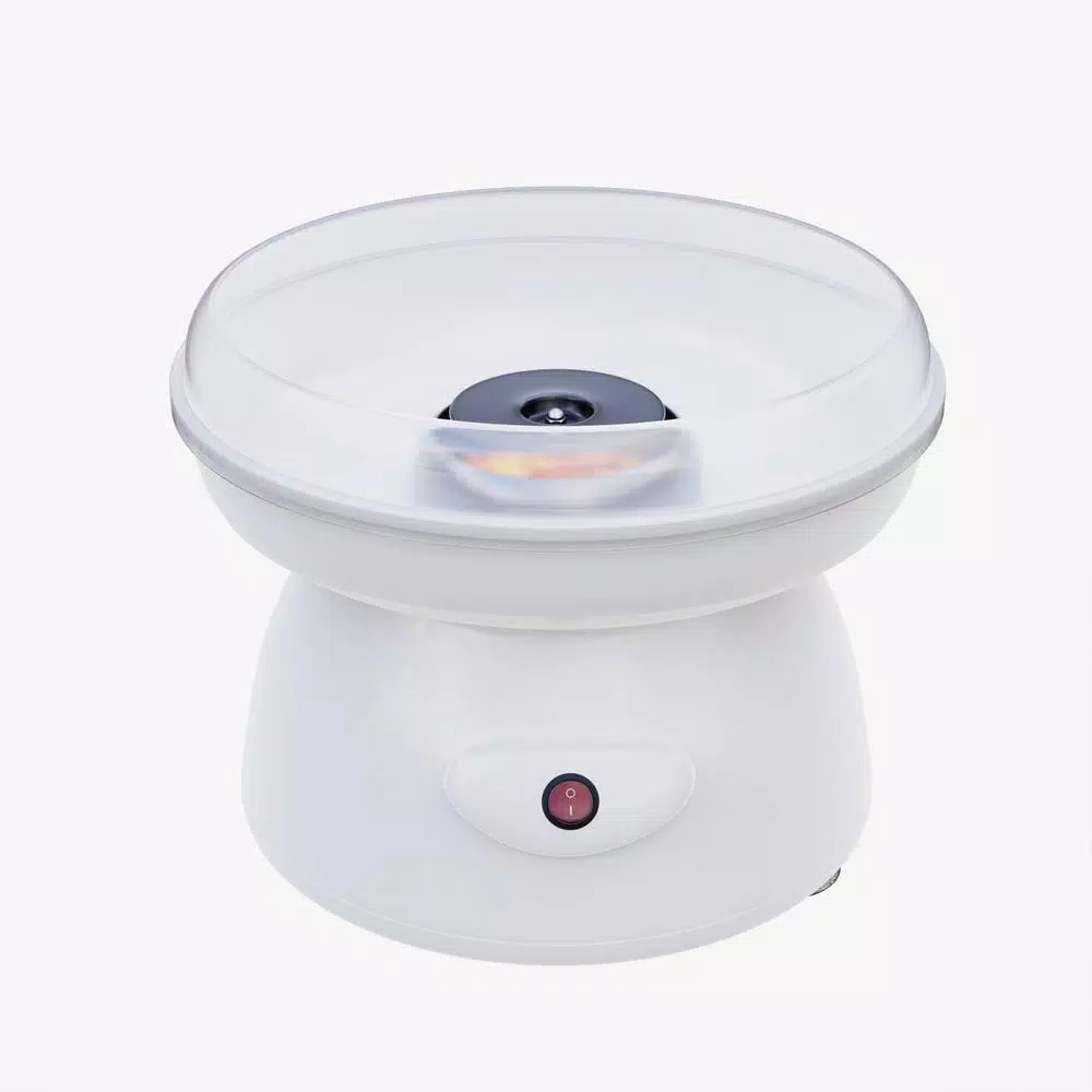 Chef Buddy White Countertop Cotton Candy Machine