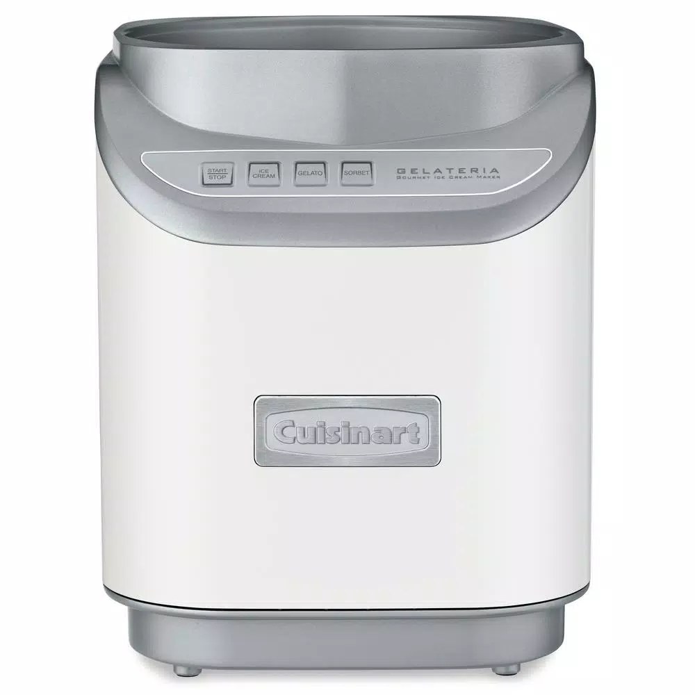 Cuisinart Cool Creations 2 Qt. White Electric Ice Cream Maker With Recipe Booklet - Image 3
