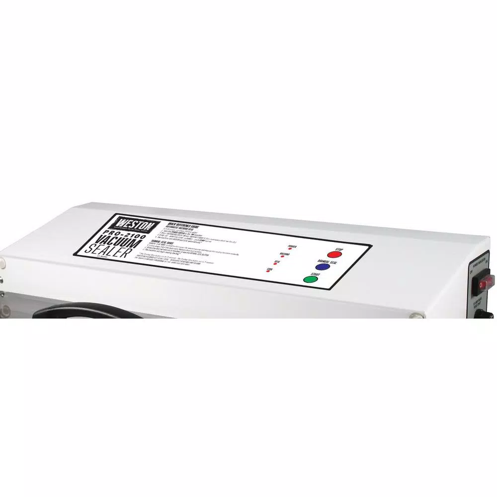 Weston Pro-2100 White Food Vacuum Sealer - Image 4