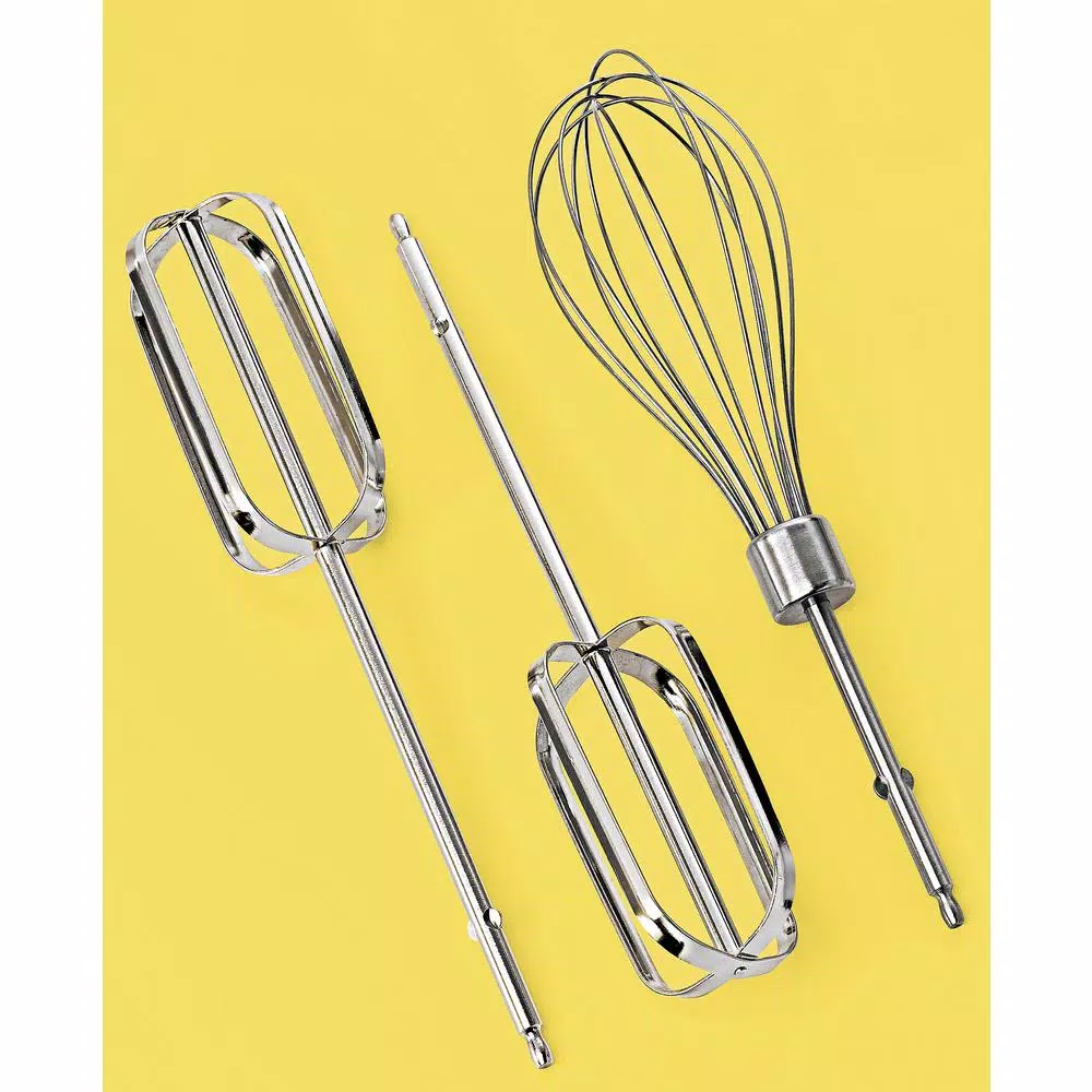 Hamilton Beach 6-Speed White Hand Mixer With Snap On Case - Image 3
