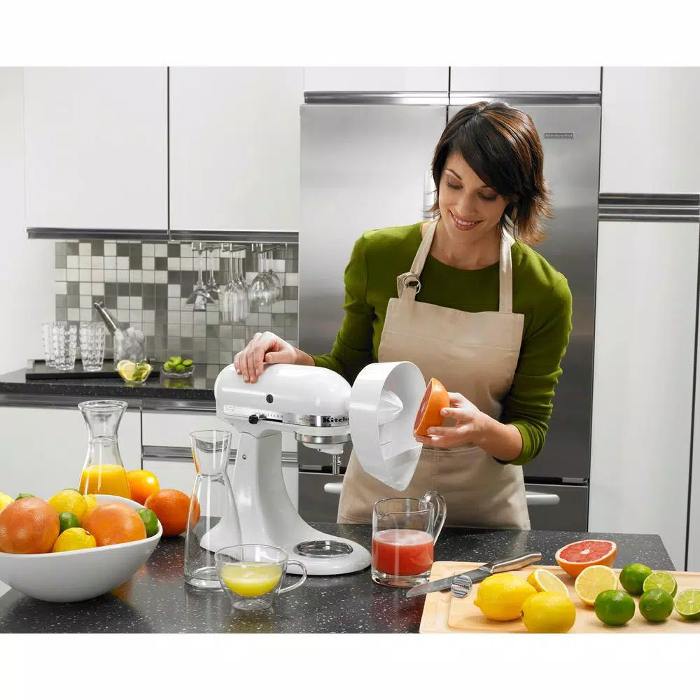 KitchenAid White Citrus Juicer Attachment For KitchenAid Stand Mixer - Image 6