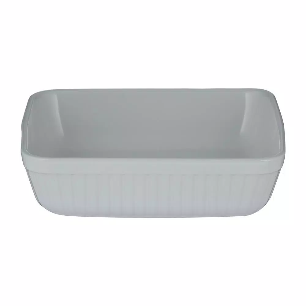 Mason Cash Classic 2-Piece White Bakeware Set - Image 3