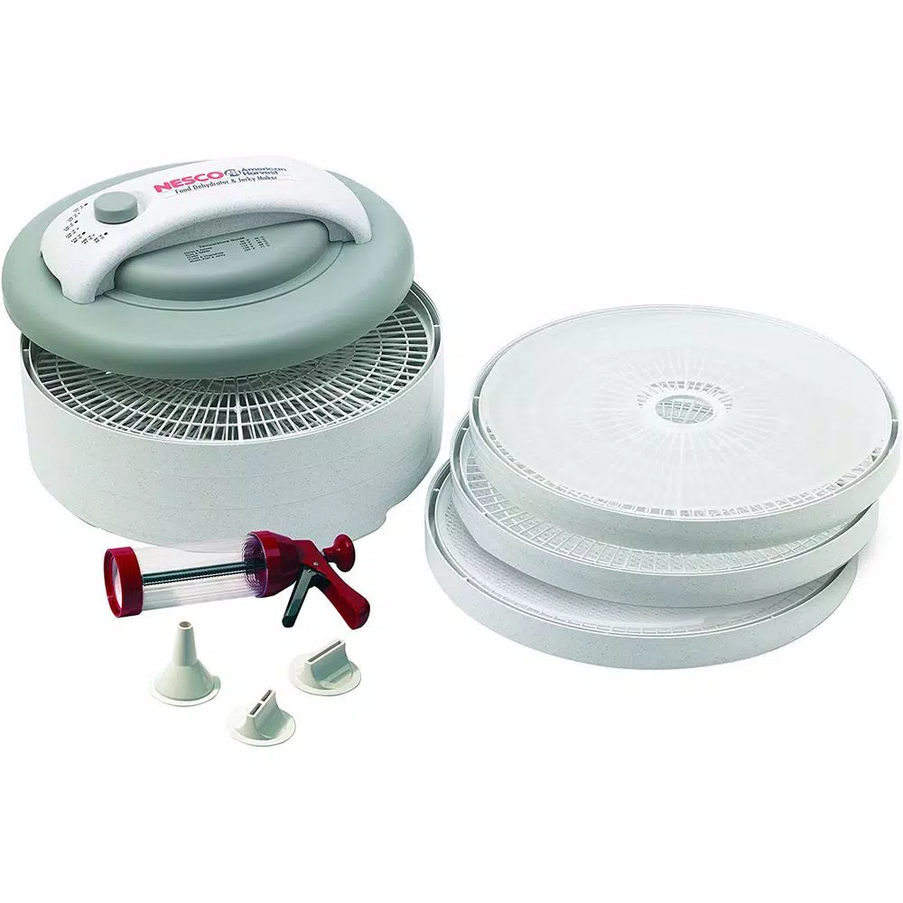 Nesco American Harvest Snackmaster 6-Tray Dehydrator And Jerky Maker In White - Image 2