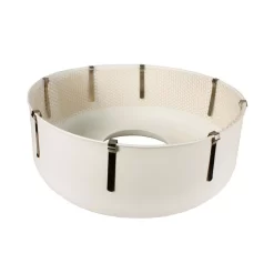 Paragon White Plastic Cotton Candy Machine Bowl For Paragon Cotton Candy Machine