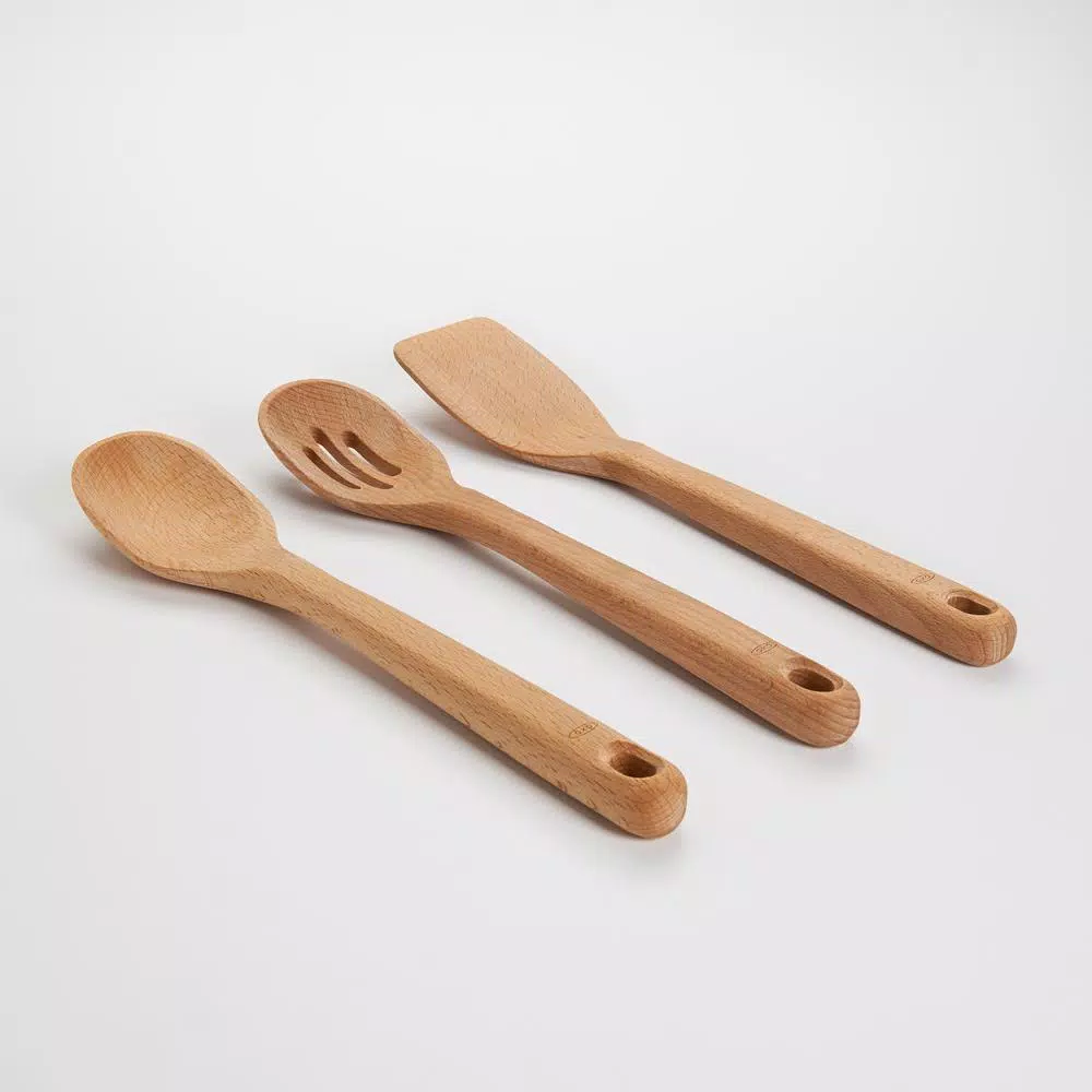 OXO Good Grips Wooden Utensil Set (Set Of 3) - Image 2