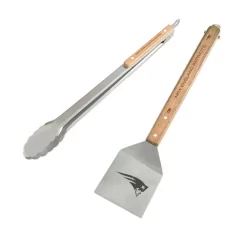 Sportsvault New England Patriots 2-Piece BBQ Utensil Set