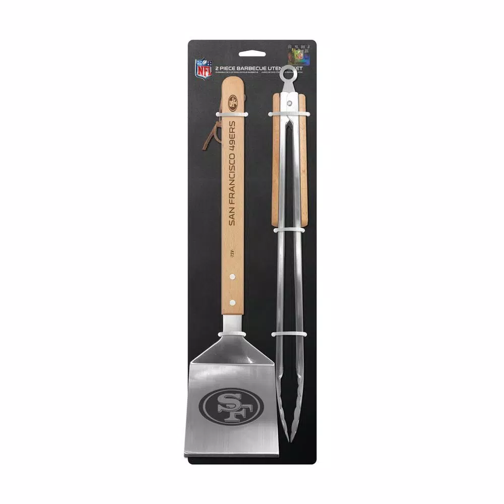 Sportsvault San Francisco 49ers 2-Piece BBQ Utensil Set - Image 3